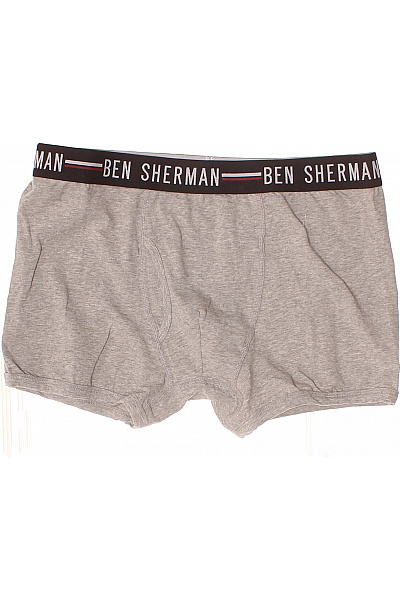 ben sherman pánské bavlněné boxerky šedé Vel. EU XL | ben sherman | obrázek 2
