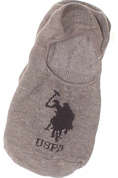 U.S.POLO ASSN. šedé Ponožky S Logem