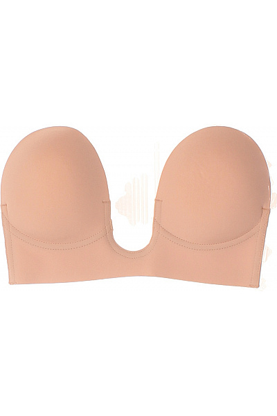 Magic Body Fashion Neviditelná podprsenka s hlubokým výstřihem hladká béžová Velikost C | Magic Body Fashion | obrázek 2