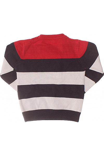 TOMMY HILFIGER pruhovaný svetr červený námořnický pruhovaný | TOMMY HILFIGER | obrázek 2