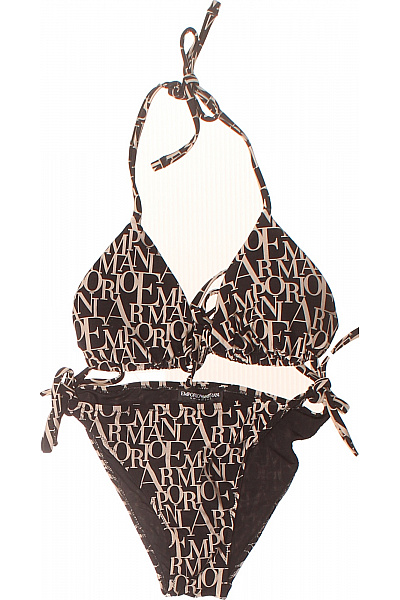 ARMANI Dámské bikiny na zavazování s potiskem | ARMANI | obrázek 2
