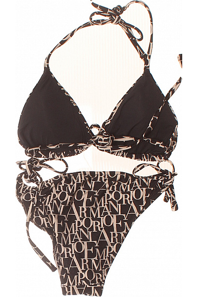 ARMANI Dámské bikiny na zavazování s potiskem | ARMANI | obrázek 3