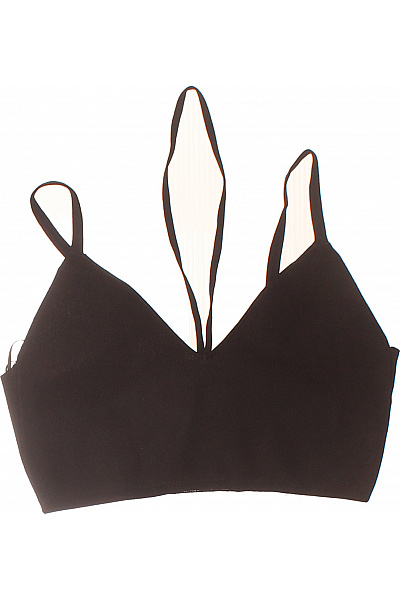 Calvin Klein dámské černé tričko bez rukávů crop top asymetrické Velikost L | Calvin Klein | obrázek 2