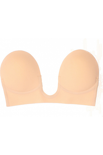 Magic Body Fashion Dámská samodržící podprsenka s hlubokým výstřihem hladká béžová Velikost C | Magic Body Fashion | obrázek 2