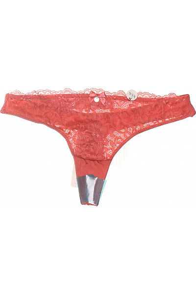 Hunkemoller dámské kalhotky krajkové korálové Velikost EU XS | Hunkemoller | obrázek 2