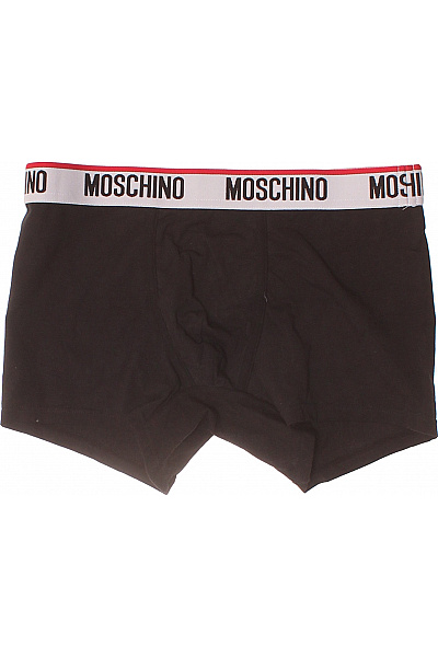 MOSCHINO pánské bavlněné boxerky černé Vel. EU M | MOSCHINO | obrázek 2