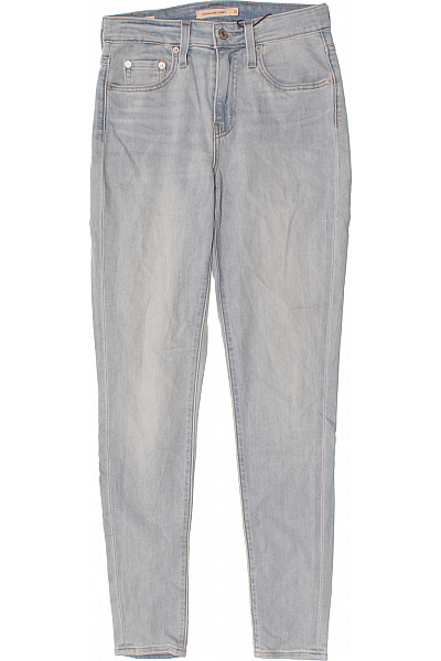 LEVIS Dámské Džíny Modré Strečové Skinny Velikost 26
