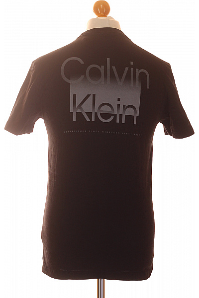 Calvin Klein Pánské tričko s krátkým rukávem bavlněné basic jednobarevné Vel. S | Calvin Klein | obrázek 3