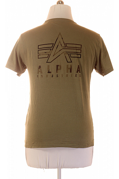 Alpha Industries Pánské tričko s krátkým rukávem a potiskem basic Velikost M | Alpha Industries | obrázek 2