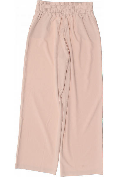 ONLY Růžové široké elegantní volnočasové kalhoty s vysokým pasem Velikost EU 36/32 | ONLY | obrázek 2
