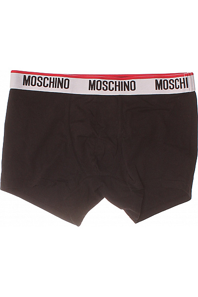 MOSCHINO pánské boxerky bavlněné černé Vel. M | MOSCHINO | obrázek 2