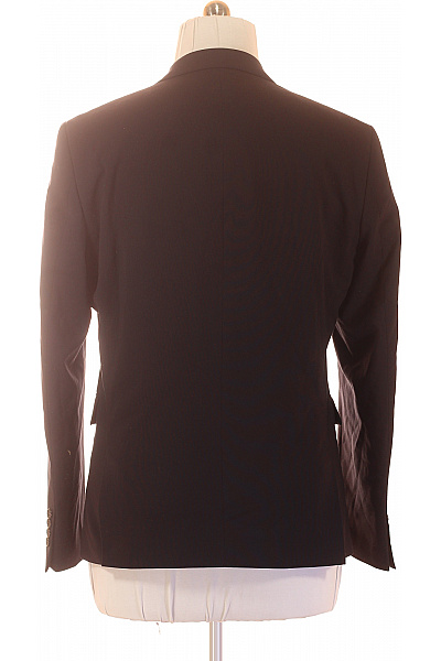 Pánské černé elegantní sako business Vel. 54 | Unimoda | obrázek 3