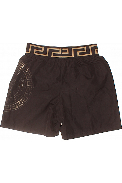 VERSACE Dětské chlapecké kraťasy černé s potiskem | VERSACE | obrázek 3