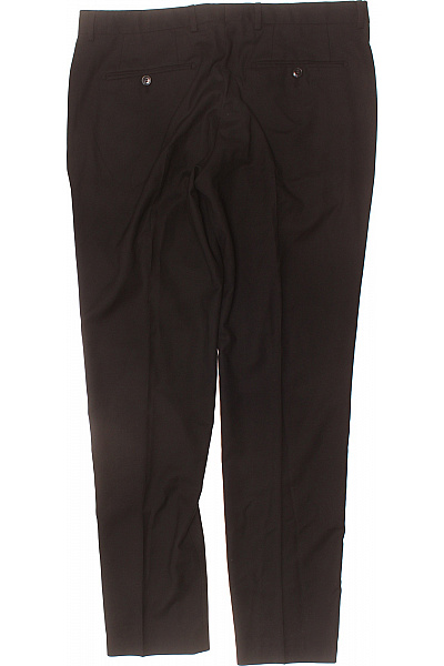 JACK & JONES Pánské elegantní rovné kalhoty business tmavě hnědé Velikost 54 | JACK & JONES | obrázek 3
