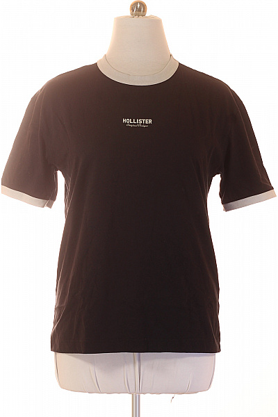 Hollister Pánské tričko s krátkým rukávem a nápisem Vel. M | Hollister | obrázek 2
