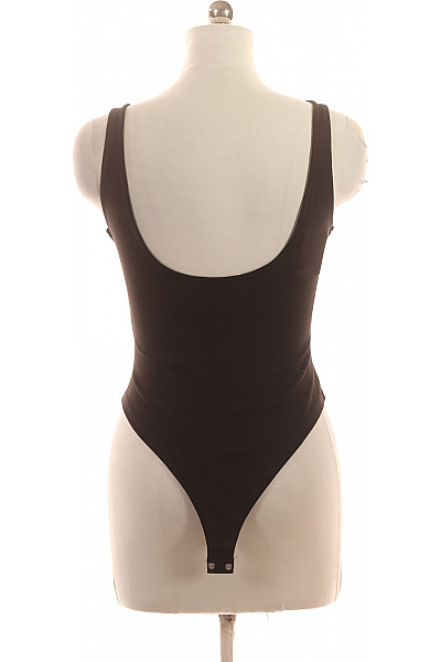 Dámské tričko bez rukávů černé viskózové basic Vel. 38 | Unimoda | obrázek 2