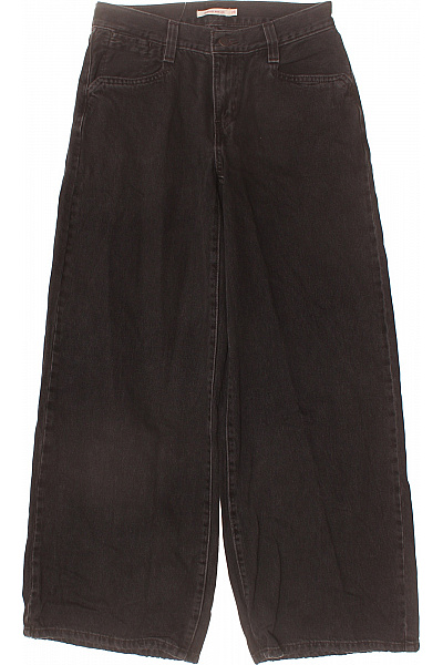 LEVIS Dámské Volné Bavlněné Džíny široké Nohavice Vel. 28