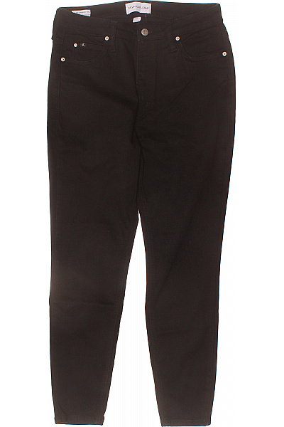 Calvin Klein Dámské černé Strečové Skinny Džíny S Vysokým Pasem Vel. 33