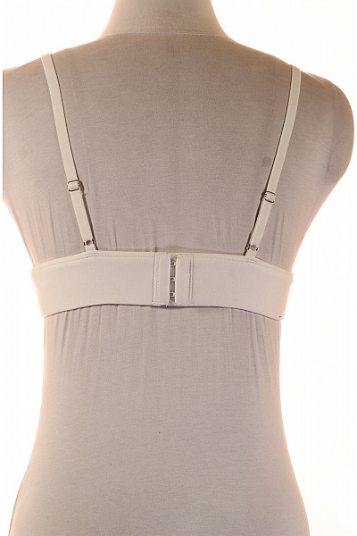 Hunkemoller Dámská bílá hladká braletová podprsenka trojúhelníková Vel. M | Hunkemoller | obrázek 3