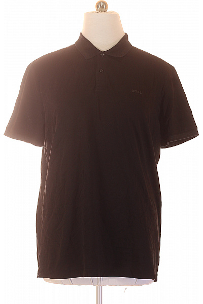 Hugo Boss Pánské černé polo tričko s krátkým rukávem Velikost 3XL | Hugo Boss | obrázek 2
