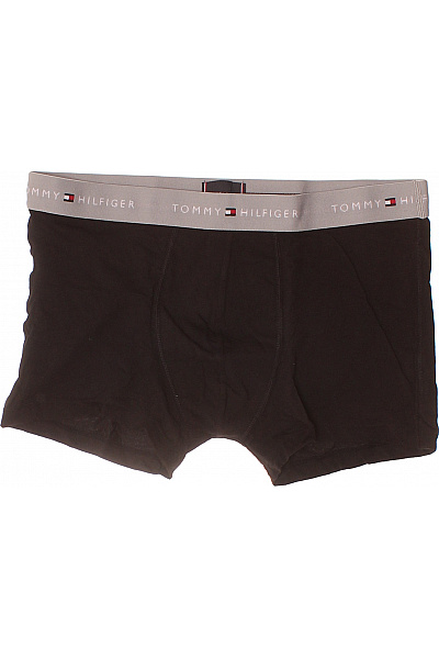 TOMMY HILFIGER pánské bavlněné boxerky tmavě hnědé Vel. EU M | TOMMY HILFIGER | obrázek 2