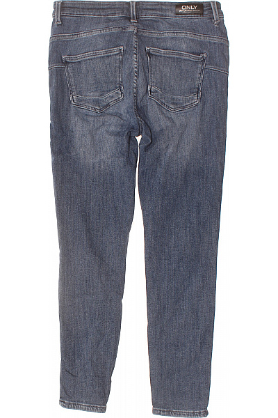 ONLY Dámské džíny modré skinny strečové děravé Velikost l | ONLY | obrázek 2