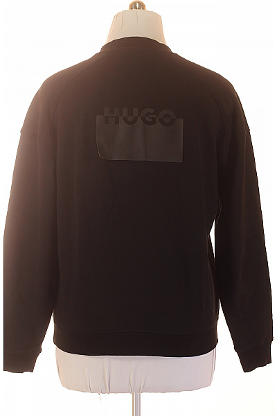 Hugo Boss pánská mikina s dlouhým rukávem jednobarevná streetwear Vel. L | Hugo Boss | obrázek 2