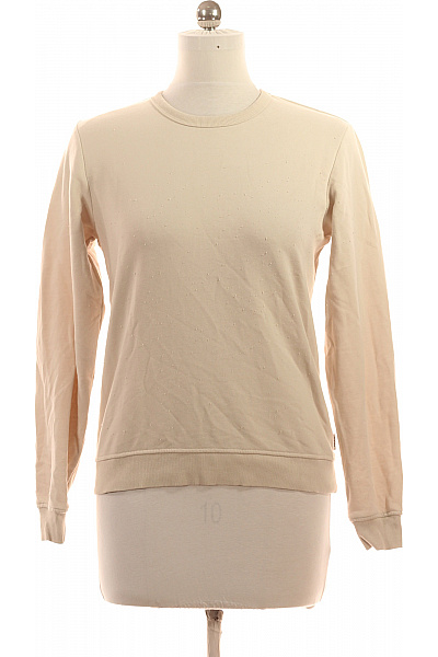 JJXX Dámská Béžová Mikina S Dlouhým Rukávem Crewneck Velikost S