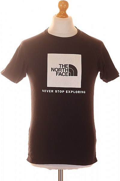 THE NORTH FACE Pánské Tričko S Krátkým Rukávem A Potiskem Velikost S