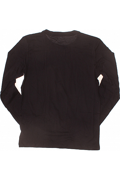 TOMMY HILFIGER Dětské tričko s dlouhým rukávem černé bavlněné Vel. EU 158/164 CM | TOMMY HILFIGER | obrázek 2