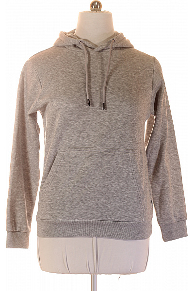 JACK & JONES pánská mikina s kapucí šedá jednobarevná s dlouhým rukávem přes hlavu Vel. M | JACK & JONES | obrázek 2