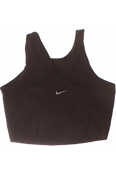 dámské černé tílko bez rukávů basic crop top Velikost M | Unimoda | obrázek 3