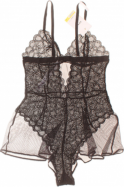 Donna Karan dámské krajkové body černé Vel. M | Donna Karan | obrázek 2