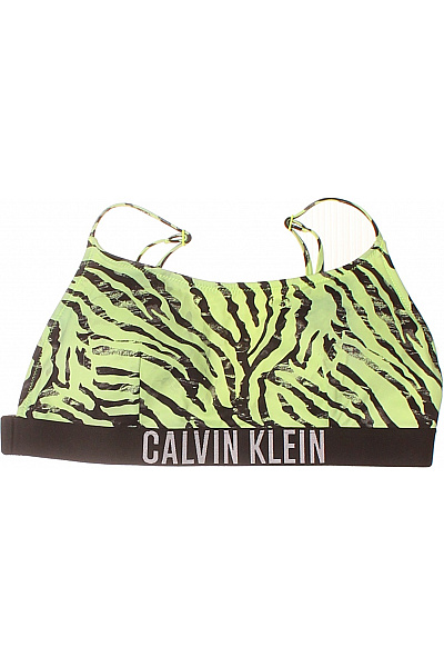 Calvin Klein Dámské plavky tygrové zelené crop top Velikost M | Calvin Klein | obrázek 2