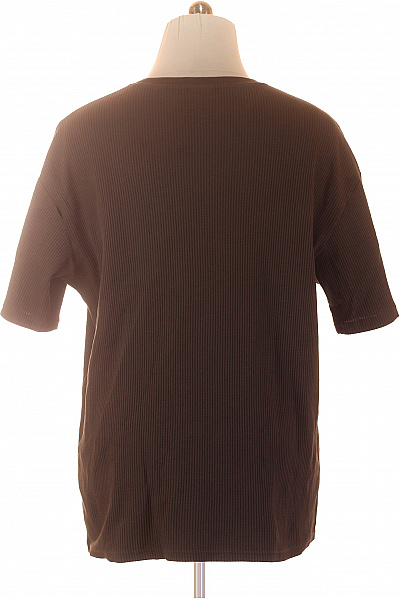 ONLY & SONS Pánské tričko s krátkým rukávem a kapsou hnědé bavlněné basic Vel. EU 2XL | ONLY & SONS | obrázek 3