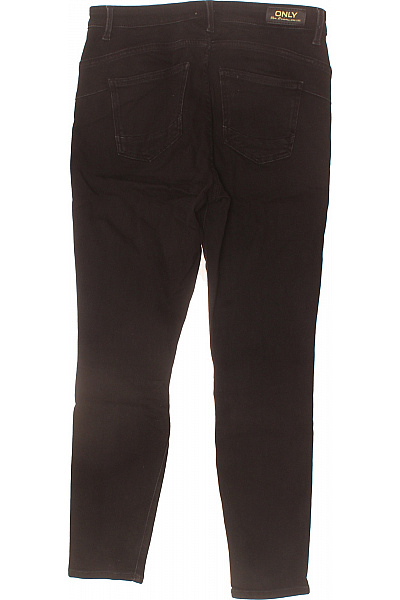 ONLY Dámské černé strečové skinny džíny s vysokým pasem Velikost L | ONLY | obrázek 2