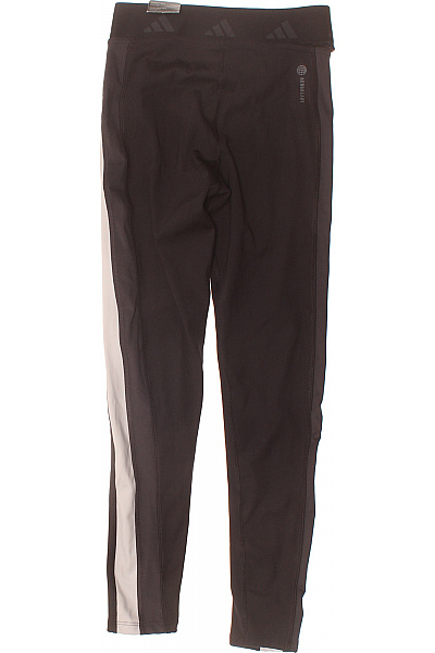 ADIDAS Dívčí legíny černé s pruhy Vel. 32/34 | ADIDAS | obrázek 2