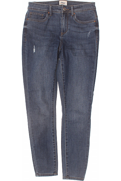 ONLY Dámské Modré Strečové Džíny Skinny S Kapsami Velikost S