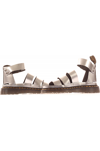 Dr.Martens Dámské stříbrné sandály na platformě s přezkou Velikost EU 37 | Dr.Martens | obrázek 5