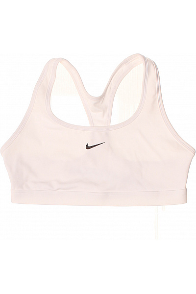 Nike Dámská Sportovní Podprsenka Hladká Bílá