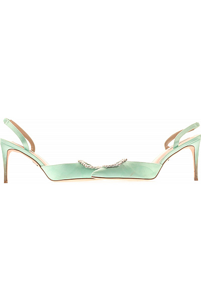 Steve Madden dámské lodičky na podpatku zelené s kamínky elegantní Velikost 38 | Steve Madden | obrázek 5