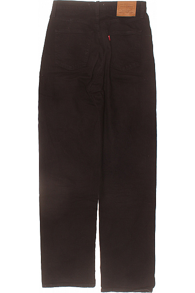 LEVIS Dámské černé džíny rovné s vysokým pasem Velikost 26/32 | LEVIS | obrázek 2