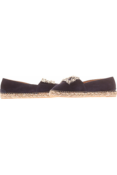 HAMMERSTEIN dámské espadrilky semišové s kamínky elegantní letní nazouvací Velikost 40 | HAMMERSTEIN | obrázek 5