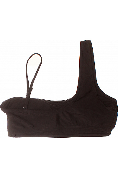 URBAN CLASSICS Černé asymetrické plavky crop top Velikost EU M | URBAN CLASSICS | obrázek 3