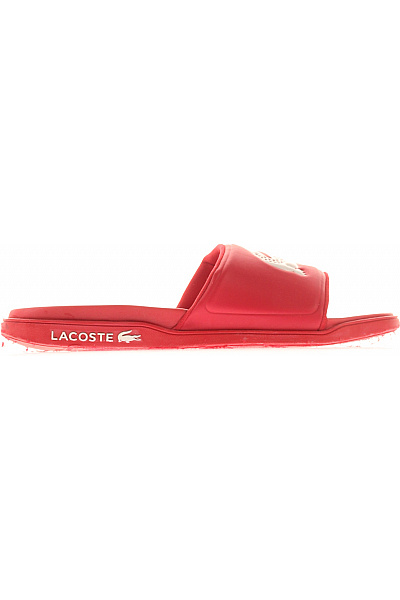 LACOSTE Pánské červené žabky Volnočasové Letní Vel. 46