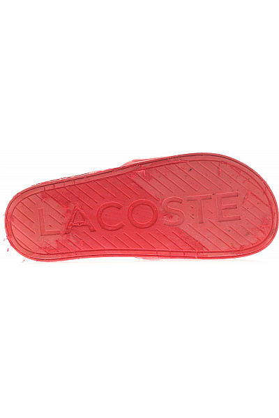 LACOSTE pánské červené žabky volnočasové letní Vel. 46 | LACOSTE | obrázek 3
