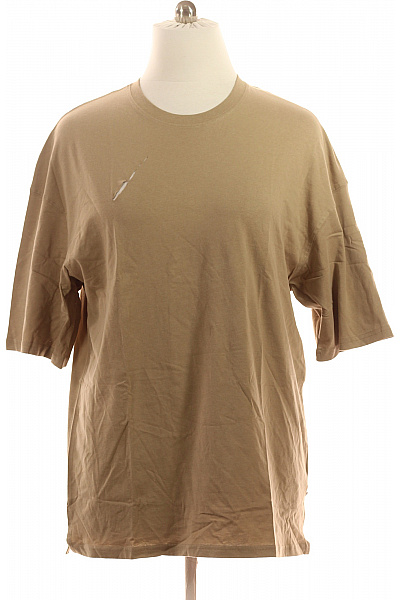 JACK & JONES Pánské Tričko S Krátkým Rukávem Béžové Basic Velikost EU XL