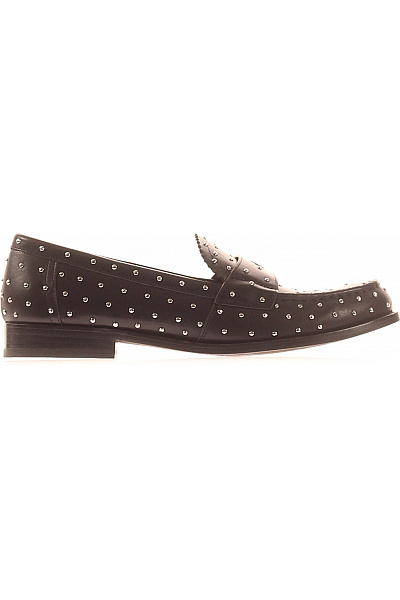 Tory Burch Dámské Kožené Mokasíny černé Studded Velikost 9