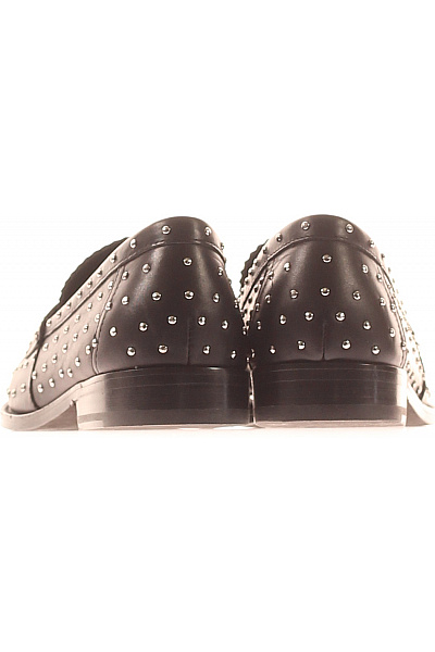 Tory Burch Dámské kožené mokasíny černé studded Velikost 9 | Tory Burch | obrázek 4