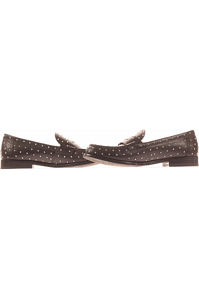 Tory Burch Dámské kožené mokasíny černé studded Velikost 9 | Tory Burch | obrázek 5
